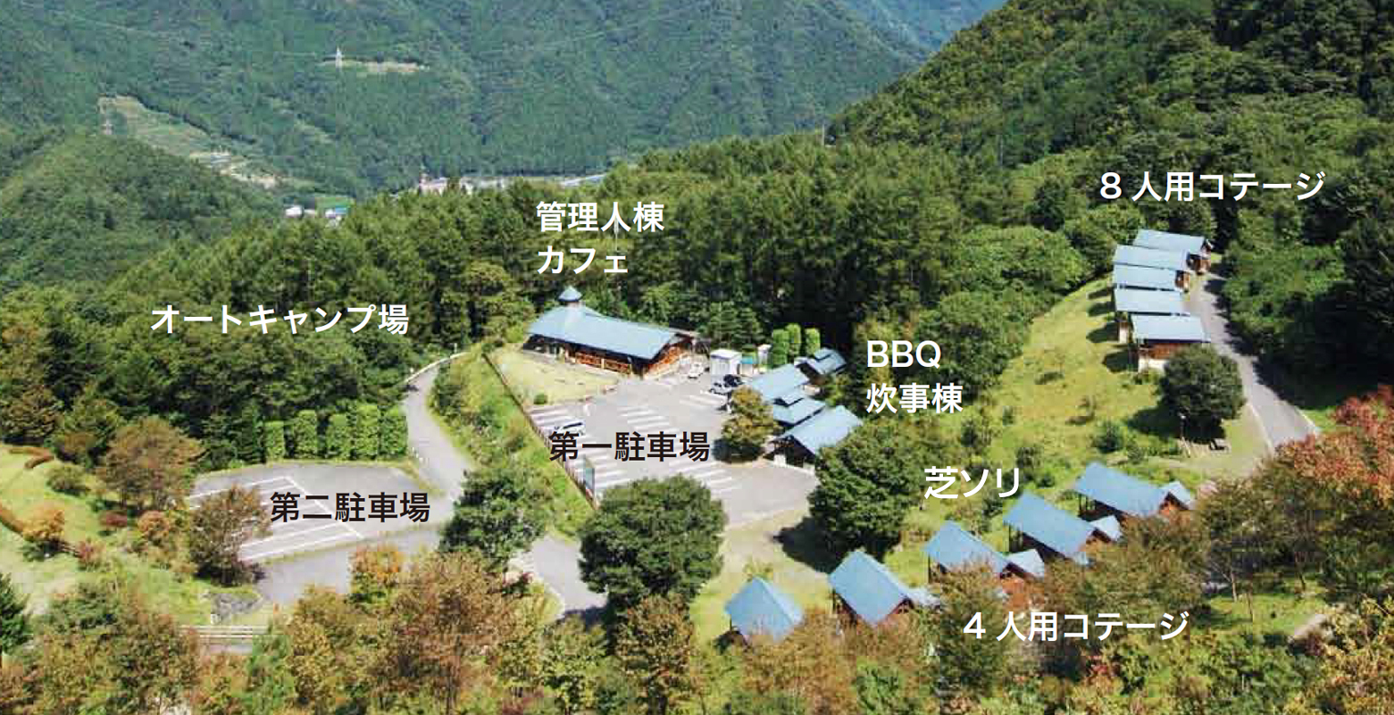 まほーばの森全体図